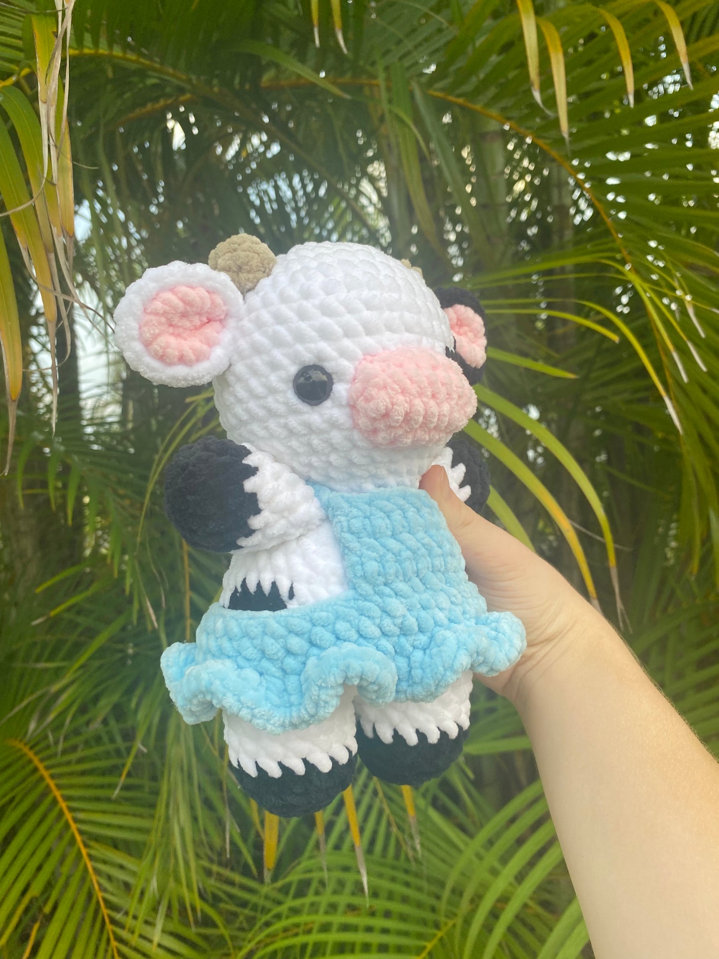 Cow in dress