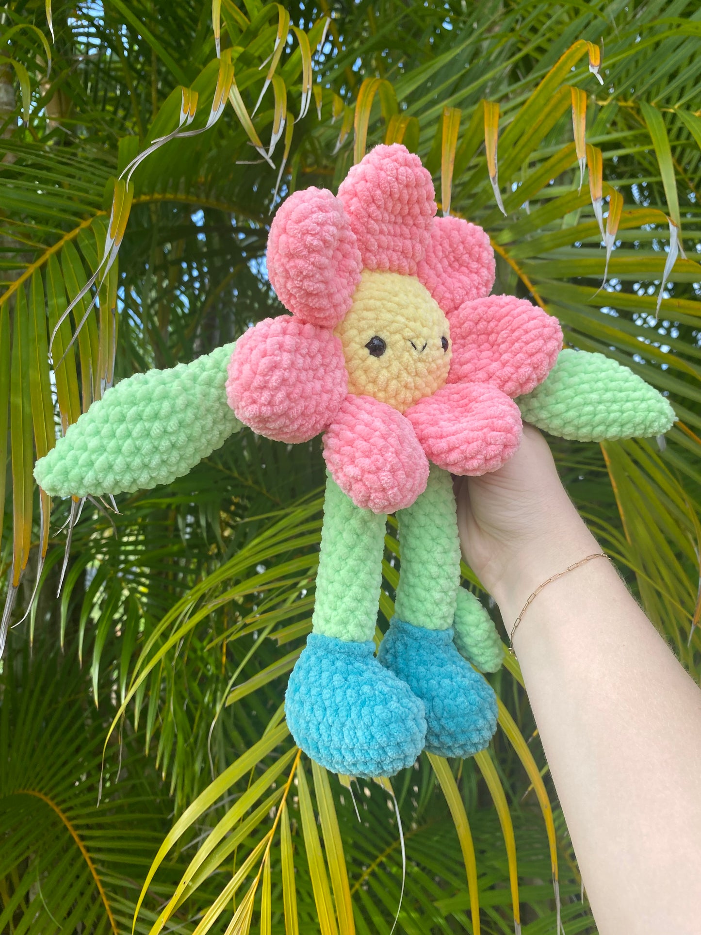 Flower plushie