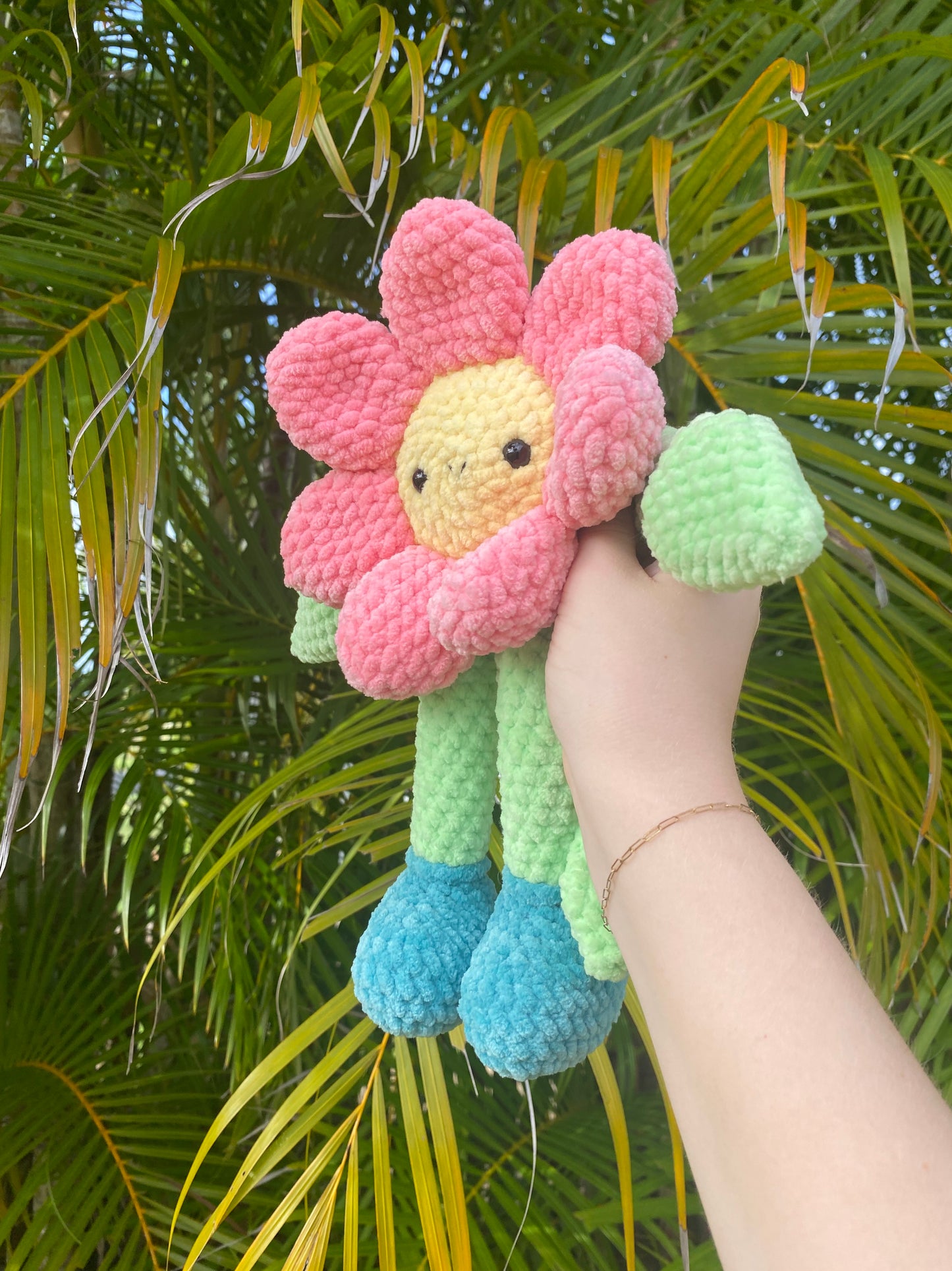 Flower plushie